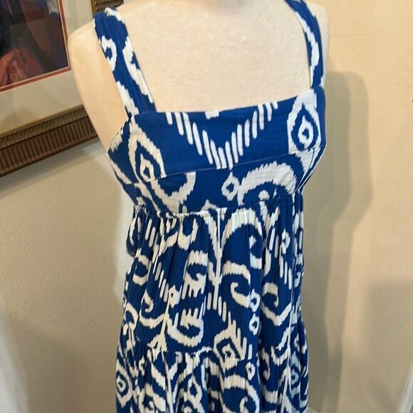 HONORINE Marguerite Tiered Cotton-Gauze Maxi Dress Size S - Picture 6 of 10